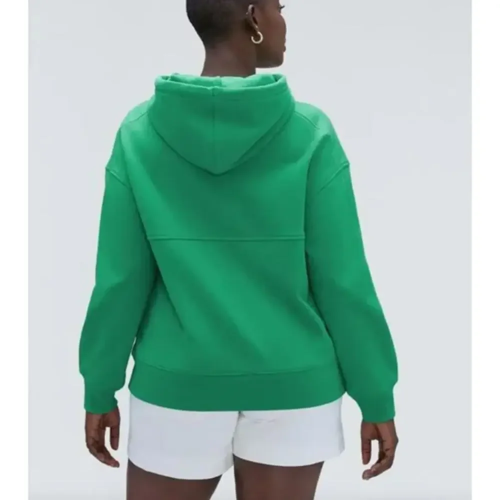 Everlane Track Organic Cotton Popover Hooded Sweatshirt Sz S - Picture 2 of 9